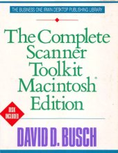 book The complete scanner toolkit