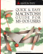 book Quick & easy Macintosh guide for MS-DOS users