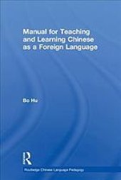 book Manual for teaching and learning Chinese as a foreign language