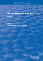 book Silicon-molecular beam epitaxy