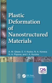 book Plastic deformation of nanostructured materials