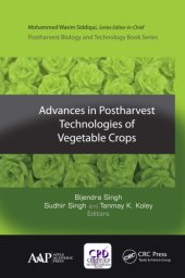 book Advances in post-harvest technologies of vegetable crops