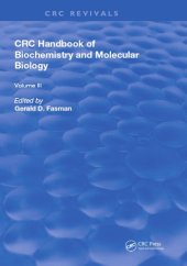 book CRC handbook of biochemistry and molecular biology. Proteins. Volume III