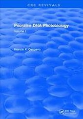 book Psoralen Dna Photobiology : Volume I