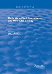 book Methods in plant biochemistry and molecular biology