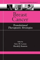 book Breast Cancer: Translational Therapeutic Strategies