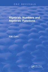 book Algebraic Numbers and Algebraic Functions