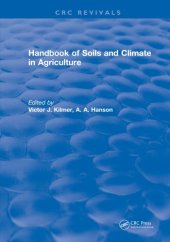 book Handbook of Soils and Climate in Agriculture