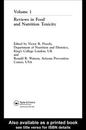 book Reviews in food and nutrition toxicity