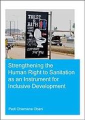 book Strengthening the human right to sanitation as an instrument for inclusive development