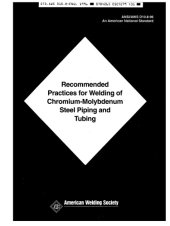 book Recommended Practice for welding of austentic piping and tubing