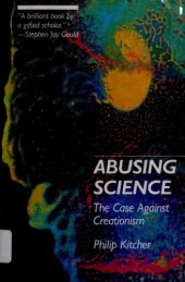 book Abusing science : the case against creationism