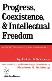 book Progress, Coexistence, and Intellectual Freedom