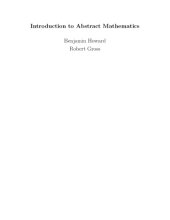 book Introduction to Abstract Mathematics