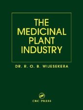 book The Medicinal Plant Industry