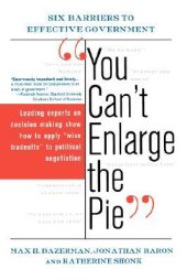 book "You Can’t Enlarge the Pie"