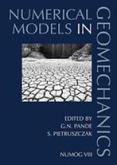 book Numerical Models in Geomechanics: Proceedings of the 8th International Symposium Numog VIII, Rome, Italy, 10-12 April 2002