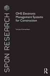 book Ohs Electronic Management Systems for Construction