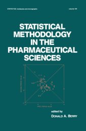 book Statistical Methodology in the Pharmaceutical Sciences