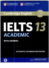 book Cambridge IELTS 13 Academic Student’s Book with Answers with Audio