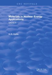 book Materials in Nuclear Energy Applications : Volume I