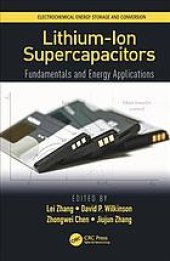 book Lithium-ion supercapacitors : fundamentals and energy applications