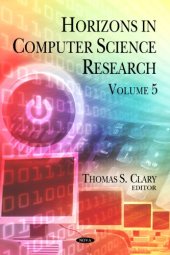 book Horizons in computer science research : Volume 5