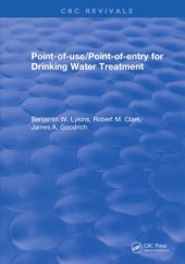 book Point-of-use/point-of-entry for drinking water treatment