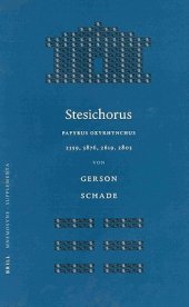 book Stesichoros: Papyrus Oxyrhynchus 2359, 3876, 2619, 2803