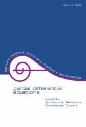 book Partial Differential Equations: Proceedings of the International Conference Held in Fez