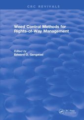 book Weed Control Methods for Rights of Way Management