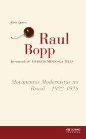 book Movimentos Modernistas no Brasil — 1922-1928