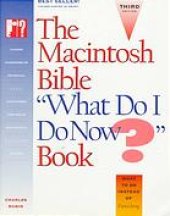 book The Macintosh bible What do I do now? book