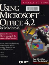 book Using Microsoft Office 4.2 for the Macintosh, special edition