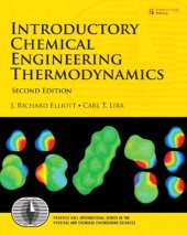 book Introductory Chemical Engineering Thermodynamics