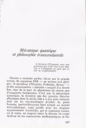 book Mécanique quantique et philosophie transcendantale