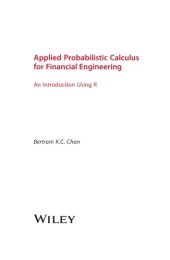 book Applied Probabilistic Calculus for Financial Engineering. An Introduction using R