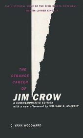 book The Strange Career of Jim Crow