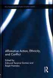 book Affirmative action, ethnicity, and conflict