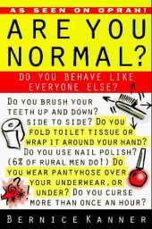 book Are You Normal?: Do You Behave Like Everyone Else?