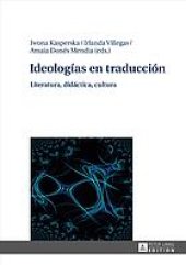 book Ideologías en traducción: Literatura, didáctica, cultura.