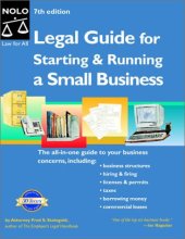 book Legal Guide for Starting & Running a Small Business, Seventh Edition