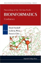 book Proceedings of the 5th Asia-Pacific Bioinformatics Conference: Hong Kong 15 - 17 January 2007