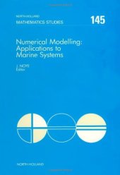 book Numerical Modelling: Applications to Marine Systems