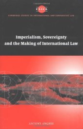 book Imperialism, sovereignty, and the making of international law