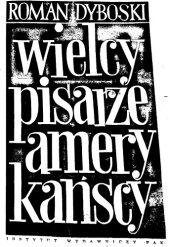 book Wielcy pisarze amerykańscy