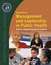 book Foundations of public health management and leadership