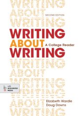 book Writing about Writing : A College Reader