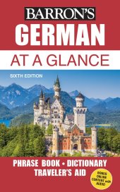 book German At a Glance: Foreign Language Phrasebook & Dictionary