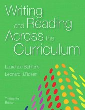 book Writing and Reading Across the Curriculum, MLA Update Edition